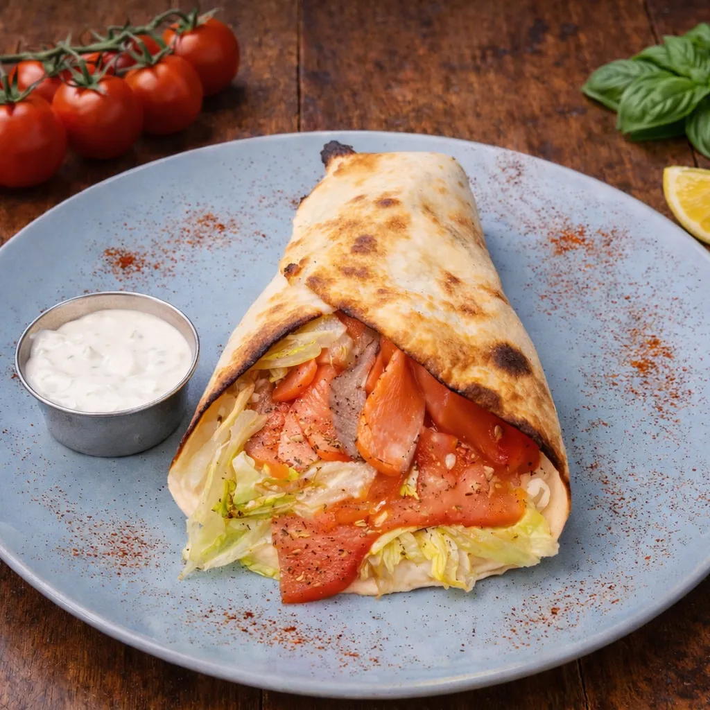 Photo of Tortilla with salmon at Pasteria